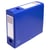 Boite de classement à pression Dos 80mm polypropylène 7/10e Opaque - A4 - Bleu - x 10 - Exacompta