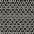 Tissu Polyester Stretch Graph sur fond Noir
