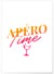 Affiche Apéro Time | A3 : 29,7x42cm