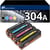 Pack 4 toners compatible HP 304A - 123CONSOMMABLES