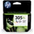 305XL Cartouche d'encre trois couleurs grande capacité authentique (3YM63AE) pour DeskJet 2300/2710/2720/Plus4100, Envy 6000