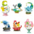 Pokémon - Pack De 6 Figurines Pokémon Starrium Series Dreamy Moonlit Night Surpise