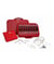 Coffret de 10 aiguilles à tricoter circulaires Karbonz Elan - KnitPro Rouge