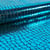 Tissu Jersey Métallisé Ecailles de crocodile bleu canard