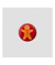 Bouton polyester Bonhomme en pain d'épices, à pied 18mm - Prym 50 Rouge