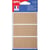 Etiquettes kraft 75x34 mm 12 u.