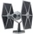 ICONX - Star Wars / Tie Fighter - Maquette 3D en métal avec 2,5 feuilles multicolorées