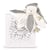 Doudou plat pétales Ours Gris 25 cm - Doudou et Compagnie