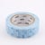 Masking Tape Hachures irrégulières bleues - 10 m x 15mm