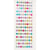MégaCréa DIY - Stickers strass ronds cristal 1 cm 120 pièces