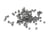 300 PERLES A ECRASER RONDES metal argente foncé noir diametre 2 mm - creation bijoux perles