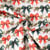 Tissu Coton imprimé Norélia grands nœuds décoratifs sur fond Blanc cassé - Au mètre