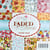 36 papiers fantaisis assorties 15.2 x 15.2 cm Wild Rose Studio FADED FLORALS