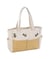 Sac de rangement multi-poches motif Abeille - 13x34.5x29cm - Hobby Gift Ecru