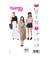 Patron Burda 5689 - T-shirt taille n°FR 34-44