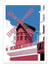 Affiche 50 x 70 cm -  Moulin Rouge - LPX Illustration