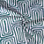 Tissu Jacquard d'ameublement tissé teint Gobi bleu sur fond Blanc