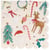 16 Petites Serviettes Noël Festif
