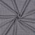 Tissu Voile de Coton fil teint Carreaux Rosyka sur fond Gris