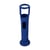 Protection Silicone Antichoc Pour Microphone Sans Fil Avec Base De Rangement Bleu YONIS