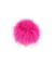 Pompons fausse fourrure - 10cm de diamètre - Unic 112 Rose