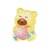 Ecusson thermocollant coeur ours 4x3cm