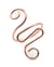 Bague Guide Fil Rose Gold