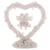 Anges amoureux - Cœur - Décoration de table - Mariage - Amour - 10 cm