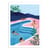 Affiche 30x40 cm - Pool ladies - Maja Tomljanic