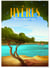 Affiche ville Hyères | A3 : 29,7x42cm