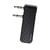 4smarts Transmetteur audio Bluetooth Double Jack 3.5mm rabattable Mode avion Noir