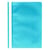 Chemise de présentation à lamelles Polypropylène standard - A4 - Bleu clair - x 25 - Exacompta