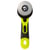 Cutter rotatif 60mm vert/noir avec cran de sécurité