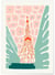Affiche Japon Tokyo Tower | A3 : 29,7x42cm
