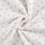 Tissu Double gaze de Coton Pattes de chien sur fond Blanc cassé