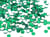 300 Perles Strass Cabochon Rond Strass Vert 3 mm Acrylique à coller - Dos Argenté