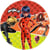 8 Assiettes Les Aventures de Miraculous