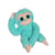 Peluche - Peluche P'tit paresseux vert d'eau - 16 cm