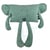 Coussin peluche Grigrine la souris verte Les POP 40 × 26 cm - Maïlou Tradition