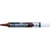 Lot de 12 marqueurs tableaux blancs effaçables - PENTEL - Pointe biseautée moyenne - Marron