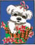 Kit canevas Chien 20x25cm