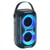 Enceinte Bluetooth Étanche Lumière RGB Portable 10W Puissance Sonore 5h Autonomie Bleu YONIS