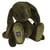 Peluche lapin vert kaki - Histoire D'Ours - Le Lapin - 50 cm