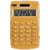 Calculatrice de poche - Orange - Energie solaire - 8 chiffres - Sign