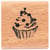 Graine Créative - Tampon en bois Cupcake