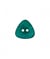 Boutons Triangle en polyester 18 à 23mm - Prym Vert (18 - PETROLE)