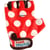 Gants Red Dotty SMALL - Kiddimoto