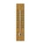 Thermomètre traditionnel mural bambou 30 cm