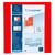 Classeur PP personnalisable Kreacover - 4 anneaux en D 60mm - A4 maxi - Rouge - x 10 - Exacompta
