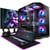 Vibox IV-342 PC Gamer Complet • Ryzen 7 5700X 4,2 GHz • RTX 5070 12 Go • 32 Go RAM • 1 To SSD • Windows 11 • WiFi